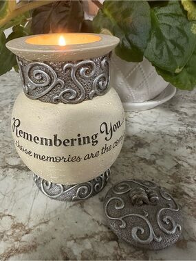 Remembering You  -  Tea Light Candle